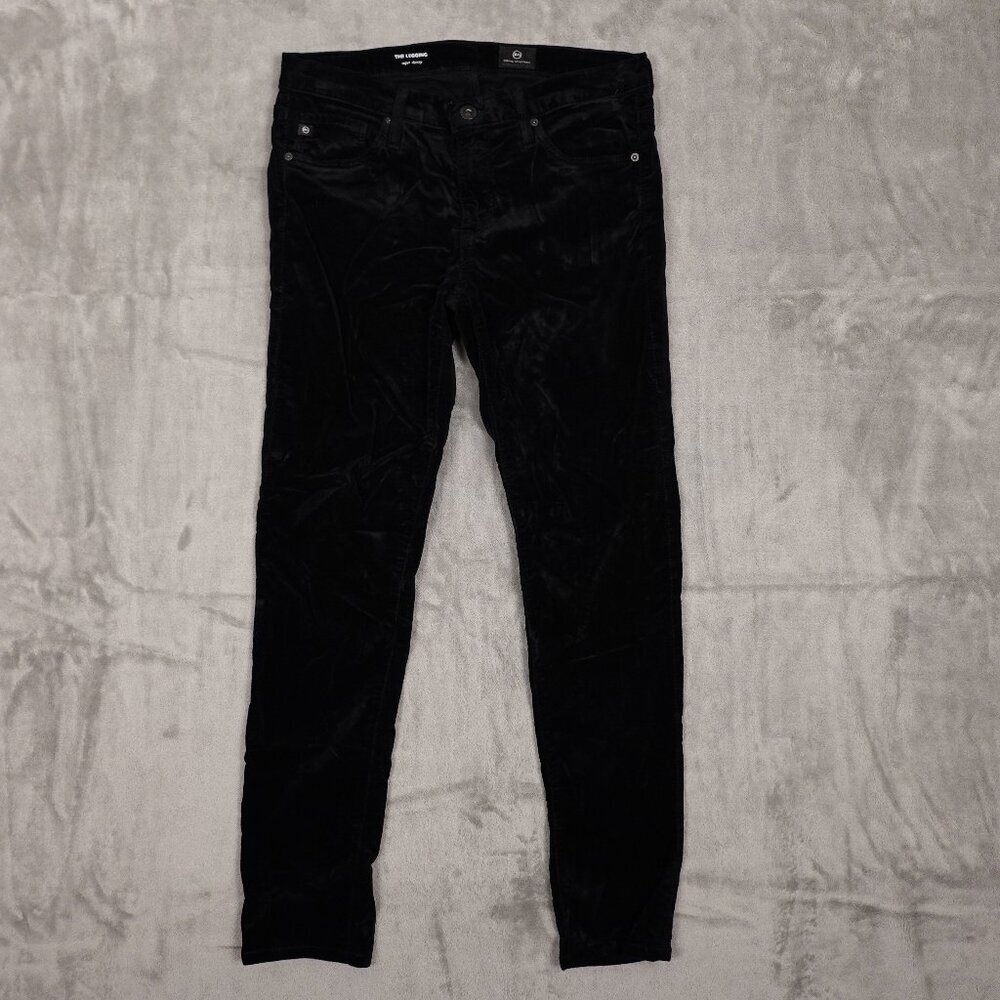 Adriano Goldschmied jeans The legging super skinny women's 27 black velour